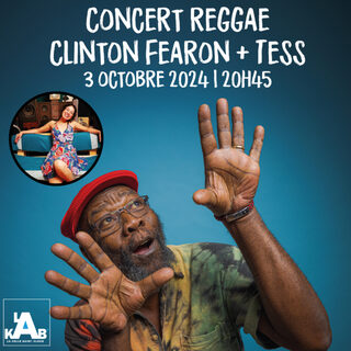 Concert reggae : Clinton Fearon + Tess