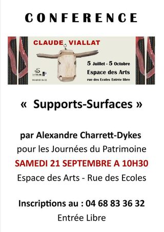 Conférence sur le mouvement Supports-Surfaces par Alexandre Charret-Dykes