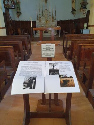 Visite de l'église de Saint Marcel et exposition photographique