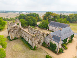 Visite de l'abbaye de l'île de Chauvet