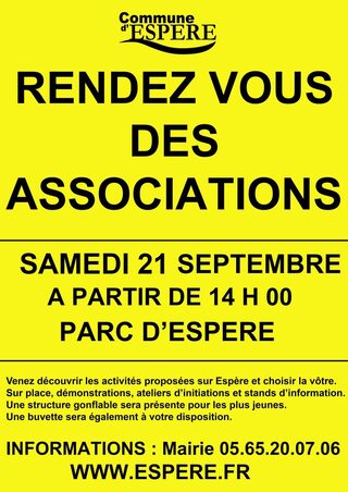 Forum des associations à Espère