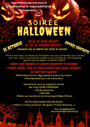 Soirée Halloween