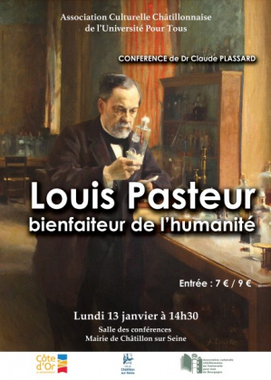 Conférence "Louis Pasteur Bienfaiteur de l’Humanité "