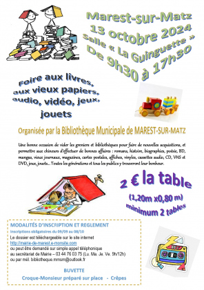 Foire aux livres 2024