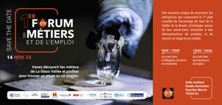 1er Forum des métiers et de l'emploi de La Glass Vallée