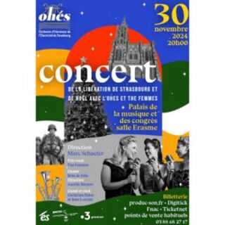 concert pour la liberation et noel par l'OHES et The femmes