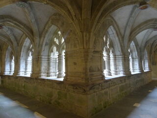 Petit cloître gothique flamboyant de l'ancienne Chartreuse du Reposoir