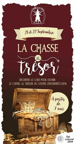 Chasse au trésor au centre d'interprétation