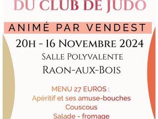 REPAS DANSANT DU CLUB DE JUDO