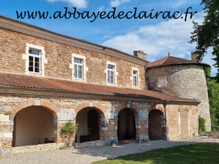 Visite de l'abbaye de Clairac