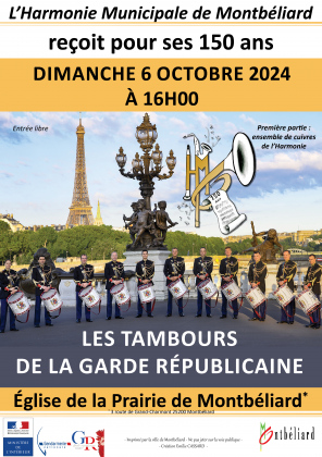 Concert des Tambours de la Garde Républicaine