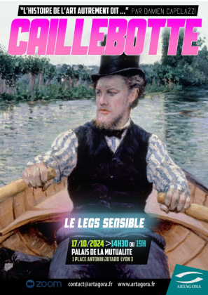 Conférence : Caillebotte, le legs sensible