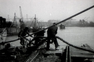 Sur les quais de Nantes, film de Gabriel Chéreau, 1945-1948