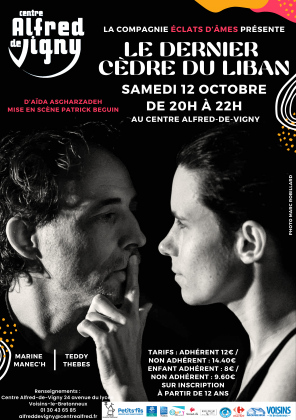 Soirée Théâtre « Le dernier cèdre du Liban »