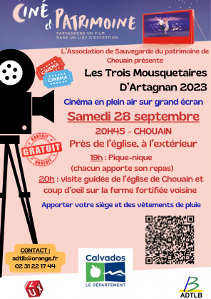 Visite de l’église de Chouain et projection du film « Les Trois Mousquetaires  d