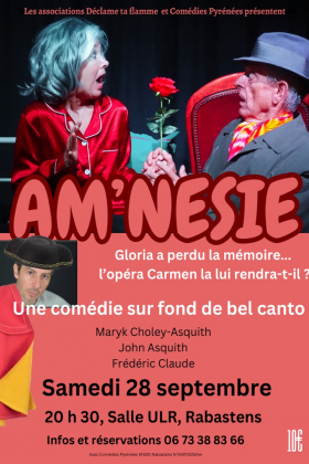 Am'nésie (comédie sur fond de bel canto)