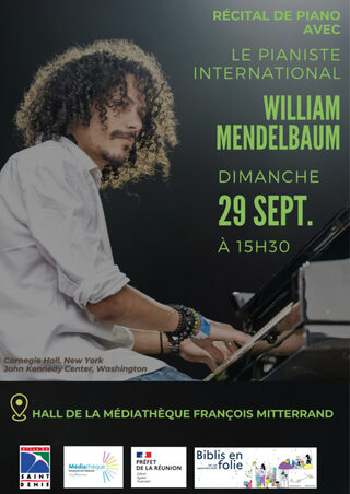 Récital de piano avec William MENDELBAUM