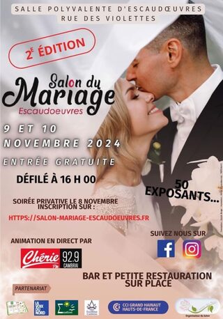 Salon du mariage 2ème édition - Escaudoeuvres 👰