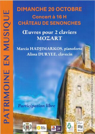 Concert - Oeuvre pour 2 claviers - Mozart