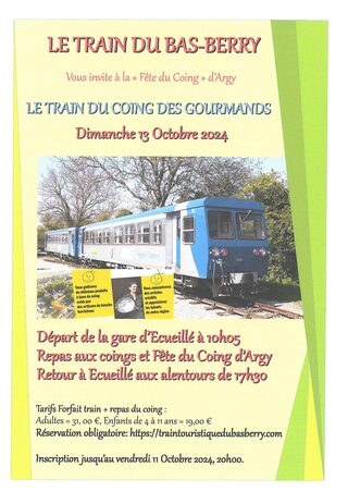 Le Train du coing des gourmands