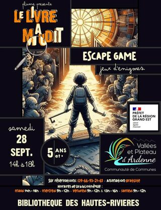 Escape Game le Livre Maudit