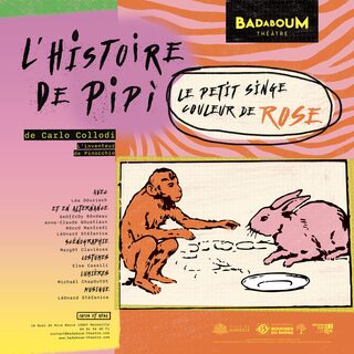 L’Histoire de Pipì, le petit singe couleur de rose