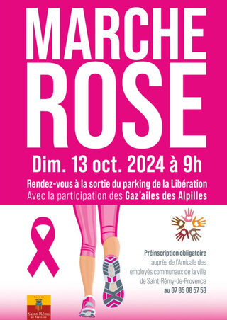 Octobre Rose : Marche Rose