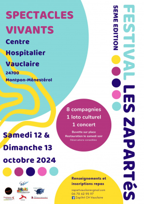 FESTIVAL LES ZAPARTés (spectacles vivants)