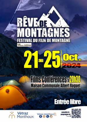 14ème édition du Festival du Cinéma de Montagne « Rêve de Montagnes »