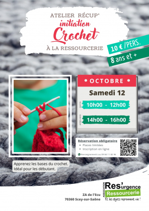 Atelier : Initiation au crochet