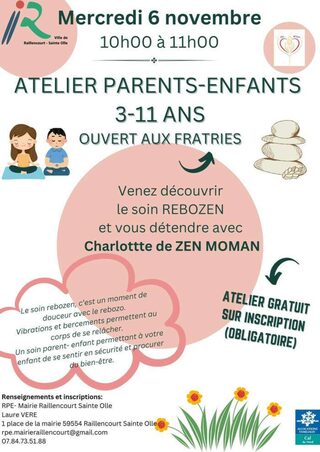 Atelier parents-enfants - Raillencourt Sainte Olle 👨‍👩‍👧‍👦