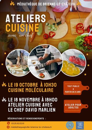 Atelier de cuisine moléculaire