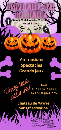 Grand week-end Halloween