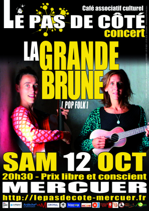 La Grande Brune en concert