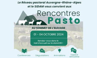 Rencontres Pasto au Sommet de l'Elevage