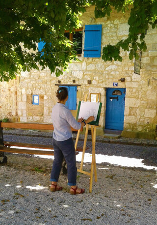 Atelier pour artistes en herbe : peinture sur chevalet