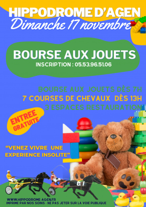 Bourse aux jouets - Courses Hippiques