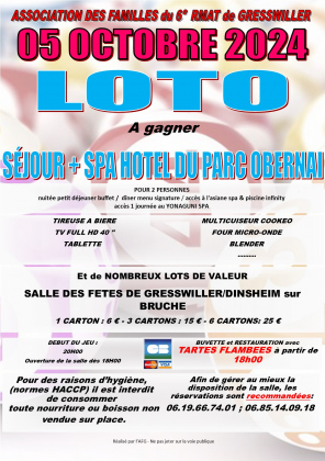 ⭐️⭐️LOTO ANNUEL DE L'AFG⭐️⭐️