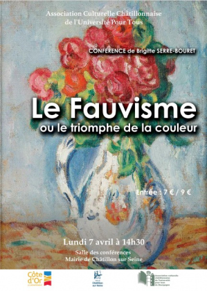 Conférence "Le Fauvisme ou le triomphe de la couleur"