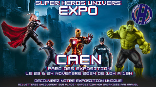 Super-héros, univers, expo