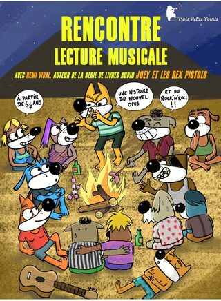 L' Arrosoir à Figeac : Lecture Musicale et goûter avec Rémi Vidal