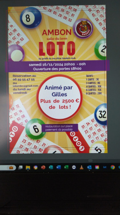 LOTO animé par Gilles