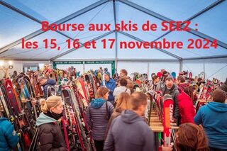 BOURSE AUX SKIS DE SEEZ organisée par le Sou des écoles de Seez