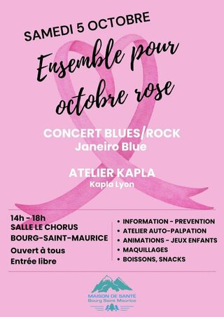 ENSEMBLE POUR OCTOBRE ROSE