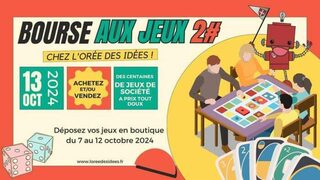 BOURSE AUX JEUX organisée par l'orée des idées