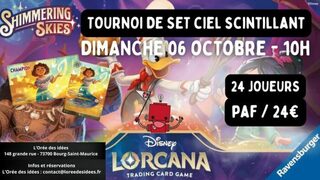 Tournoi de set 5 ciel scintillant - L'Orée des idées