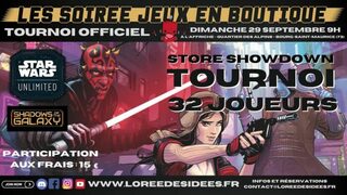 Star wars  store Showndown - tournoi 32 joueurs - L'Orée des idées