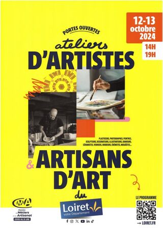 Journées portes ouvertes des ateliers d'art et d'artistes du Loiret : Emmanuelle