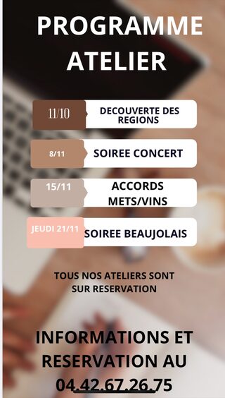 Programme Cave du Chef