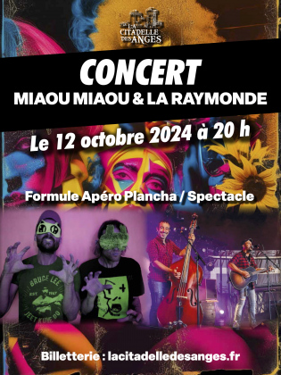 Concert Miaou Miaou - La Raymonde